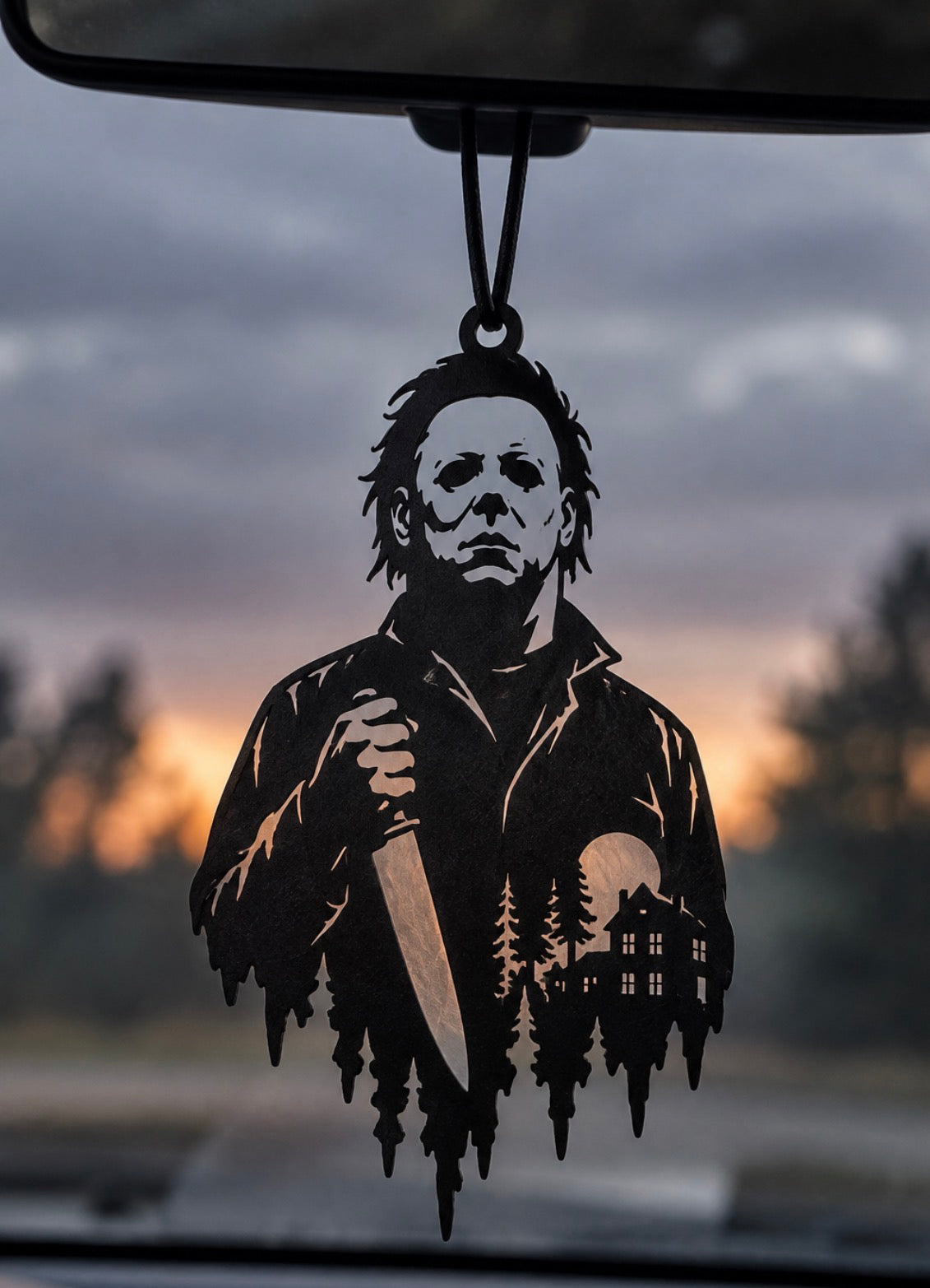 Michael Myers Rearview Mirror Hanger