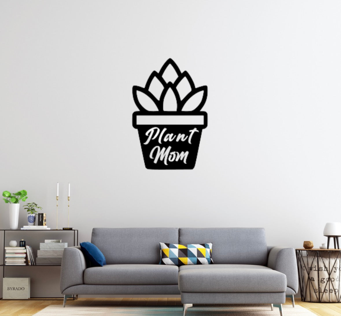 Plant Mom Wall Art