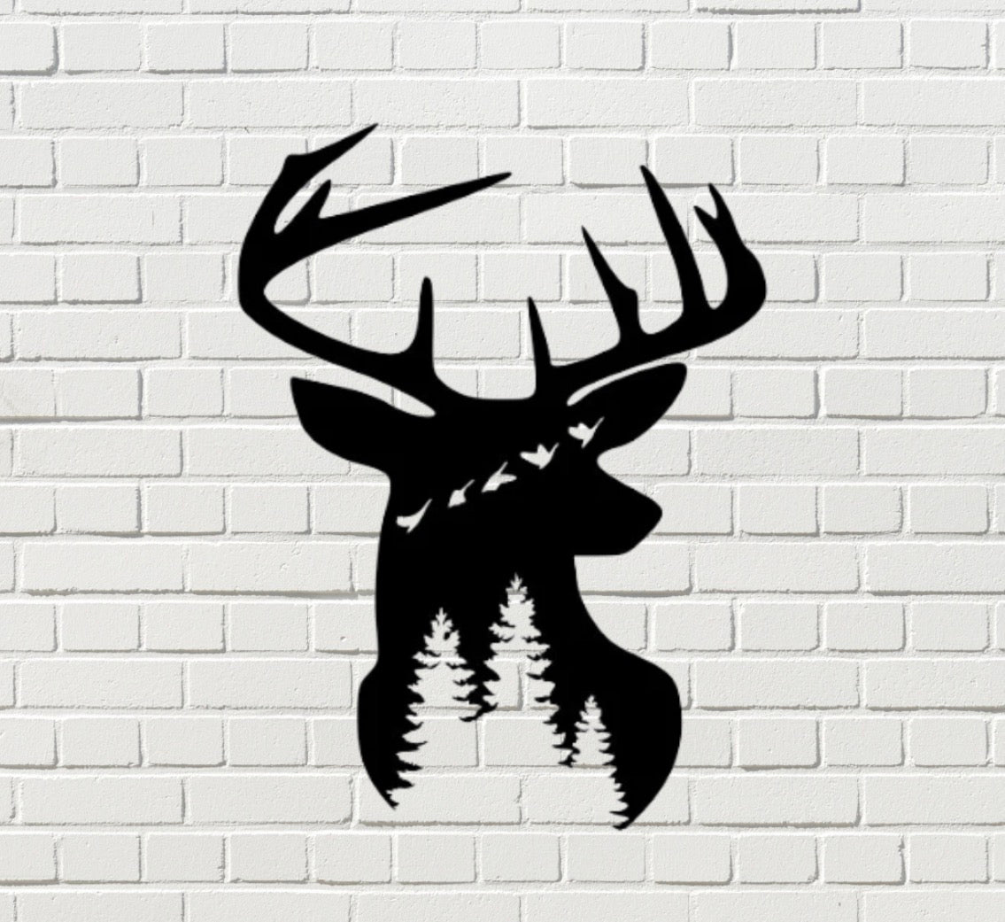 Midnight Deer Wall Art