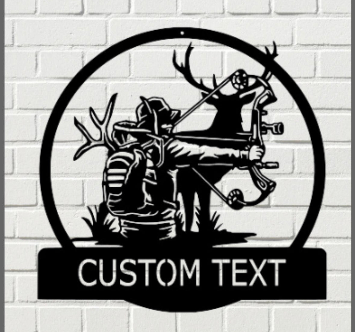 Custom Metal Bow Hunter Holder