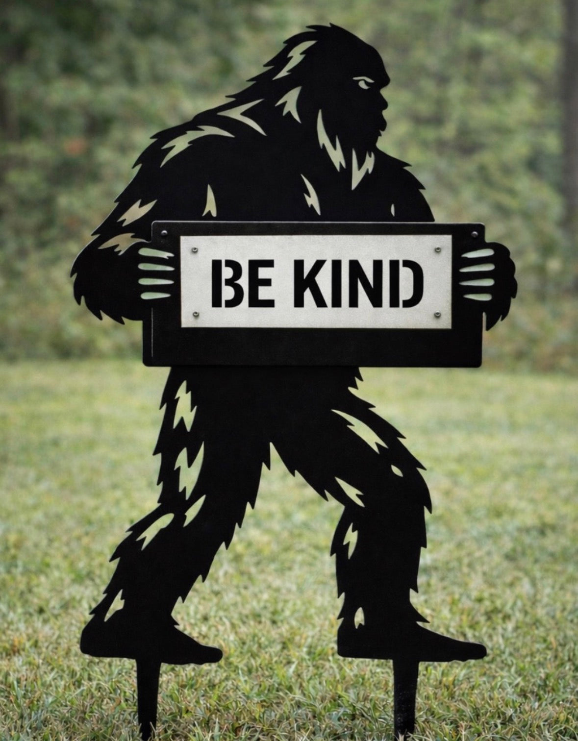 Custom Big Foot Yard Stake
