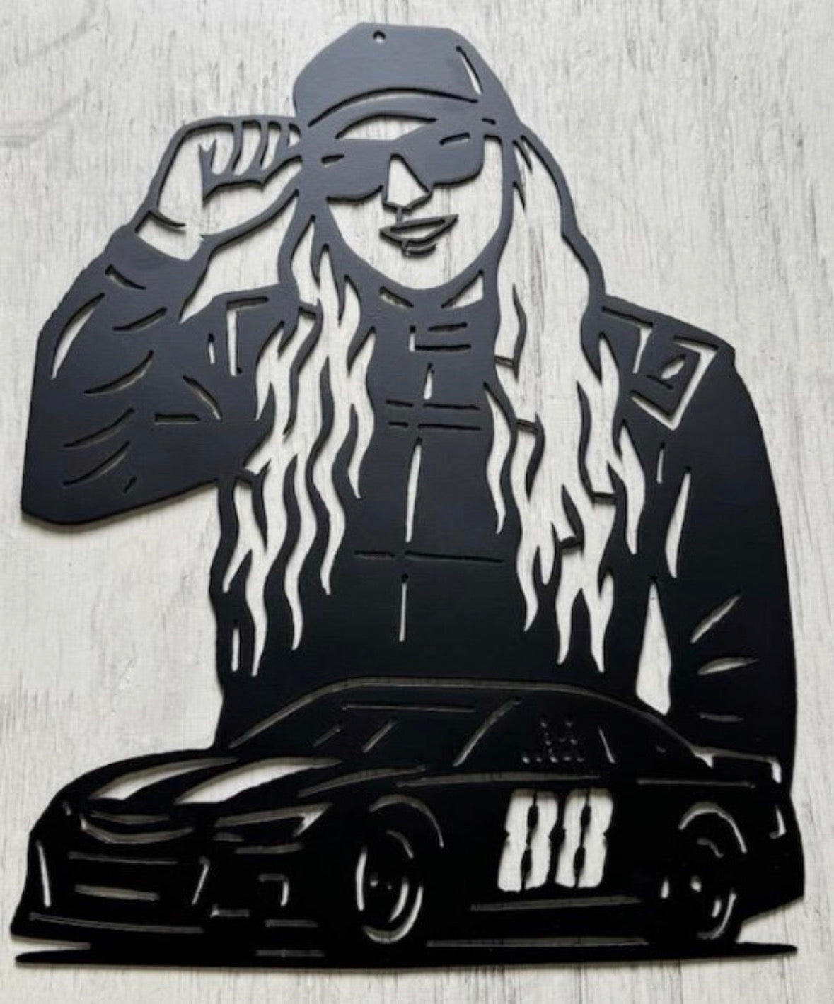 Phoenyx Kimball Metal Racing Sign