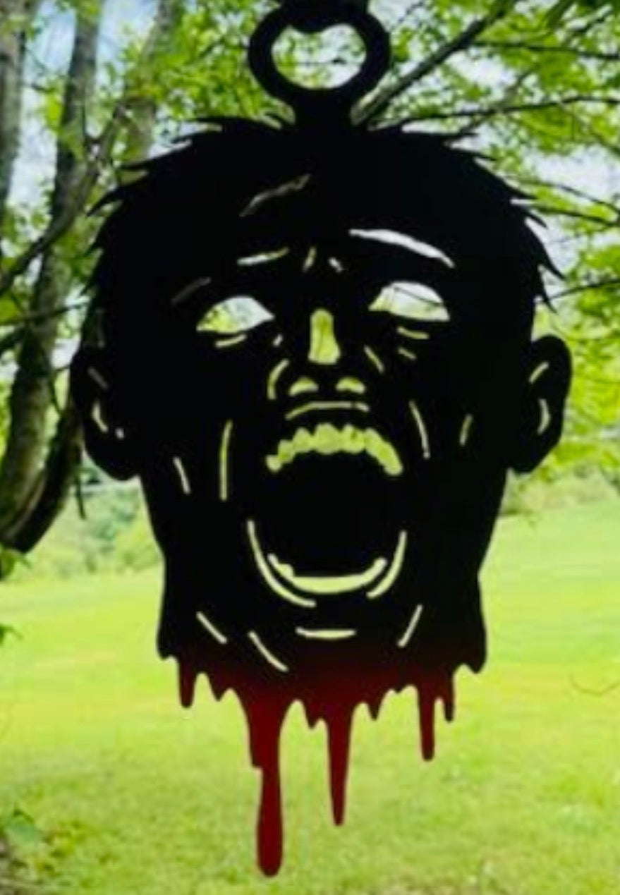 Metal Severed Head