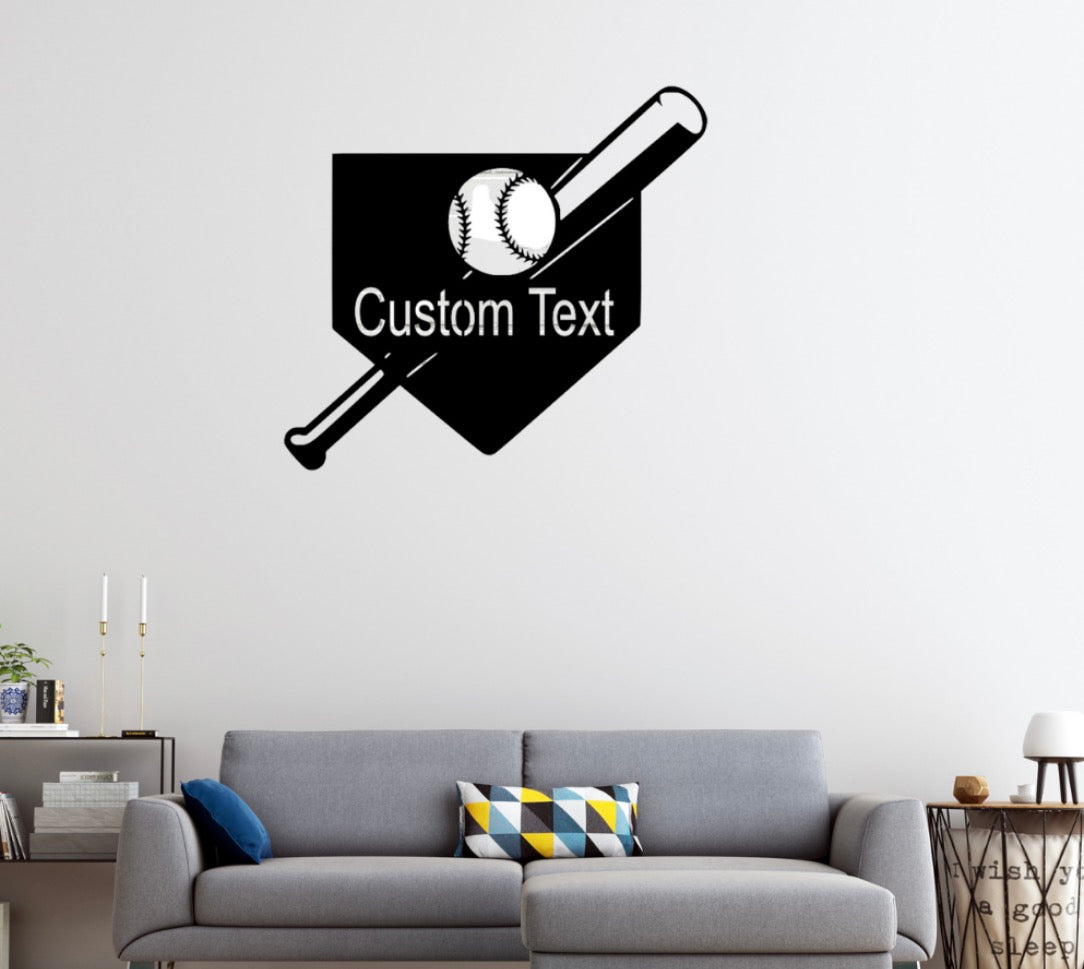 Personalized Baseball Sign