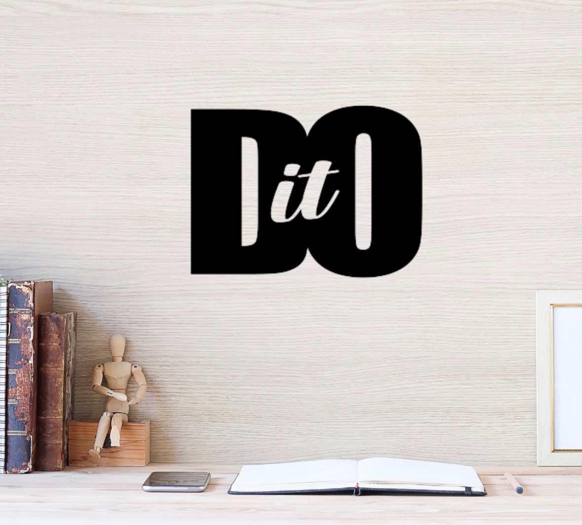 Metal Do It Sign