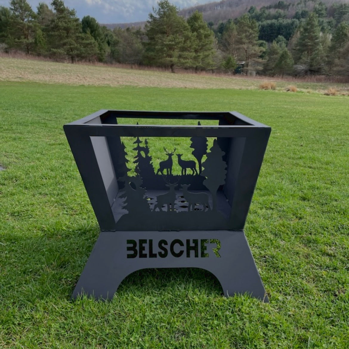 Custom Square Fire Pit