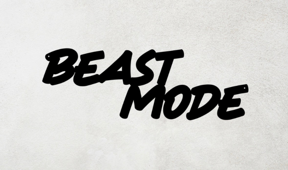 Beast Mode Wall Art