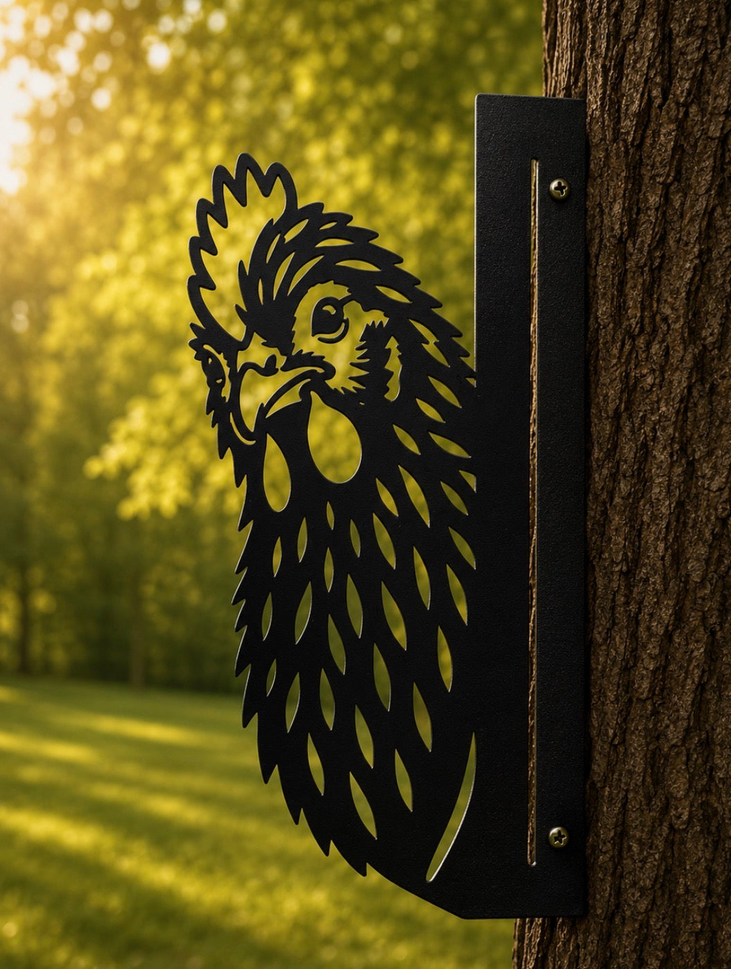 Metal Peaking Chicken