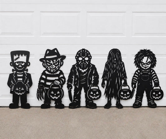 Horror Characters Metal Stakes