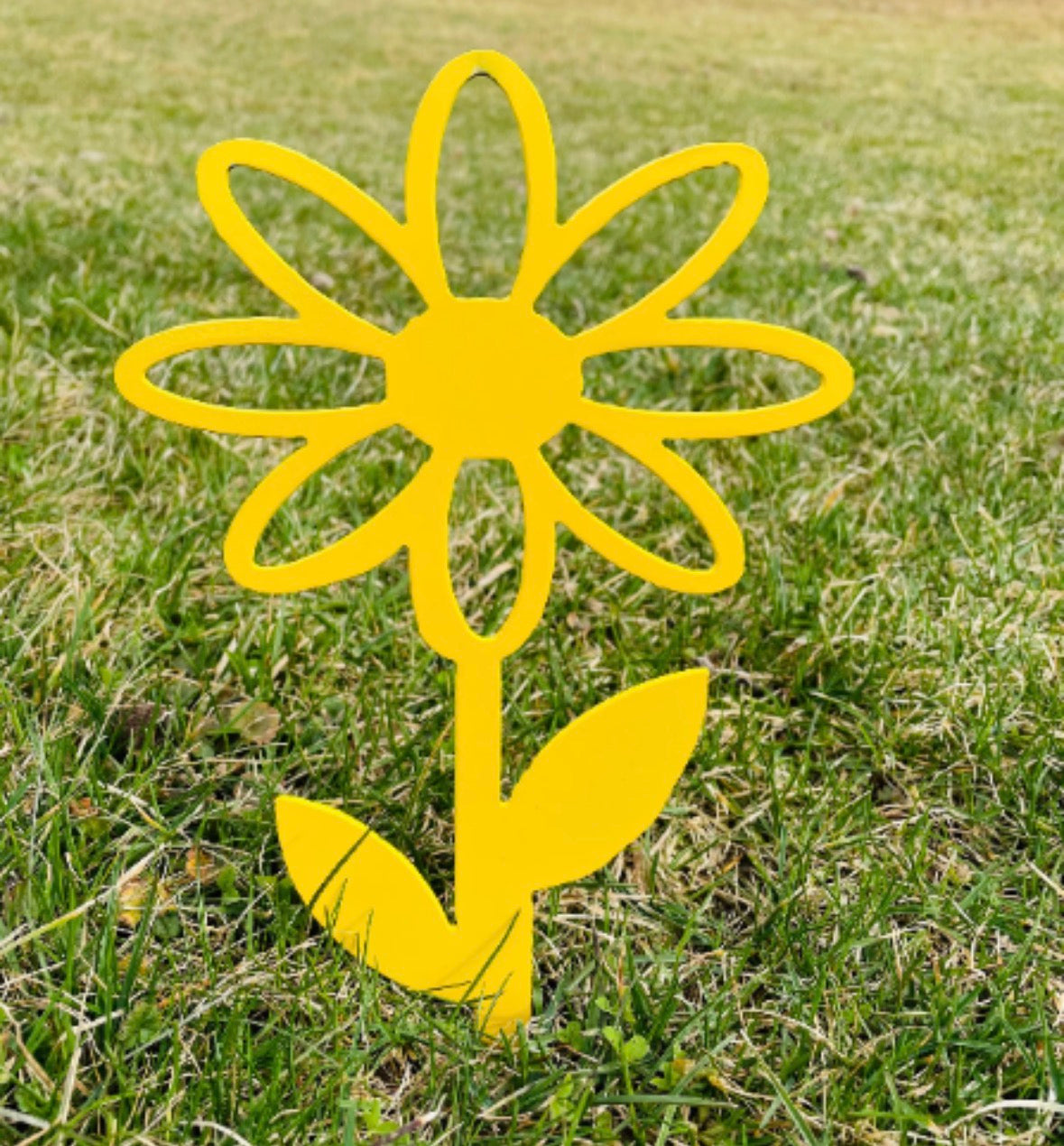 Metal Flower Stake