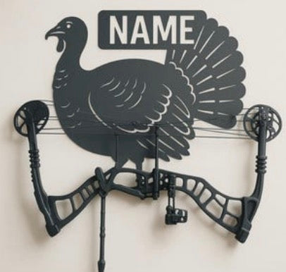Custom Turkey Bow Holder