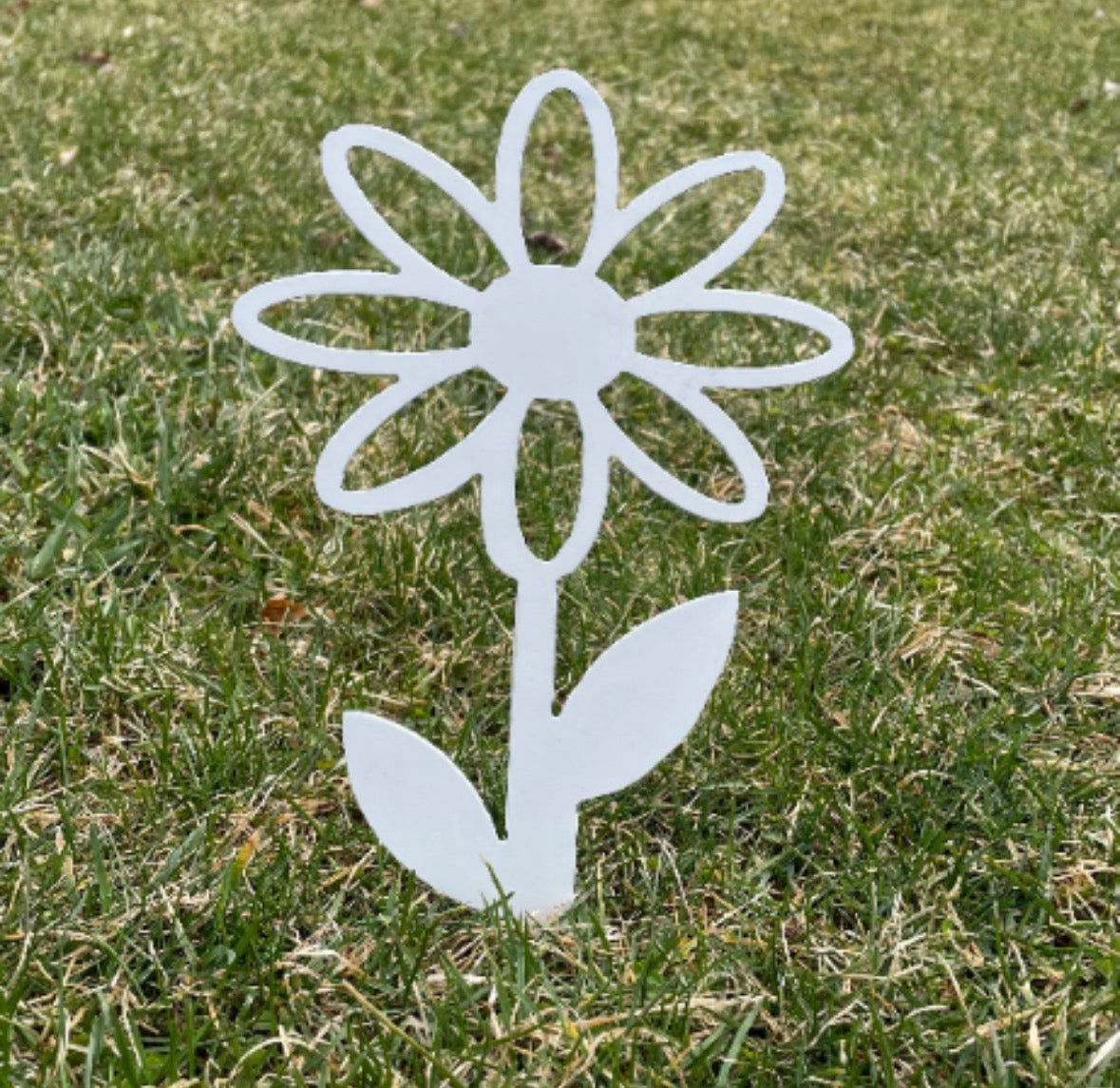 Metal Flower Stake