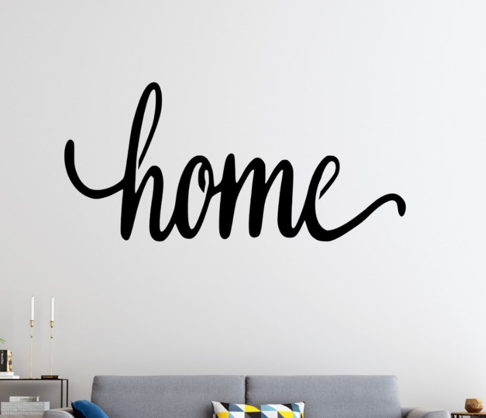 Metal Home Sign