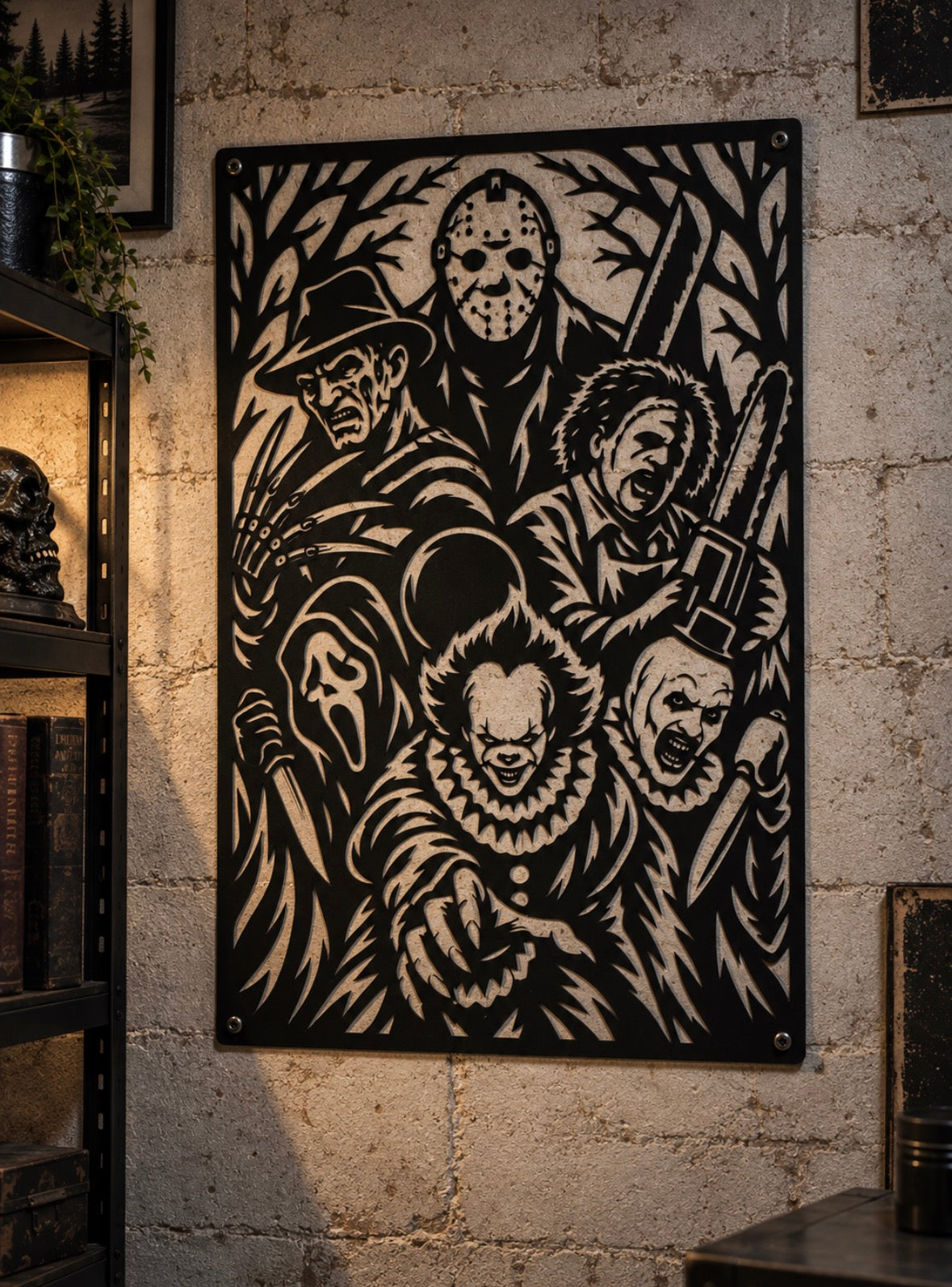 Horror Metal Poster