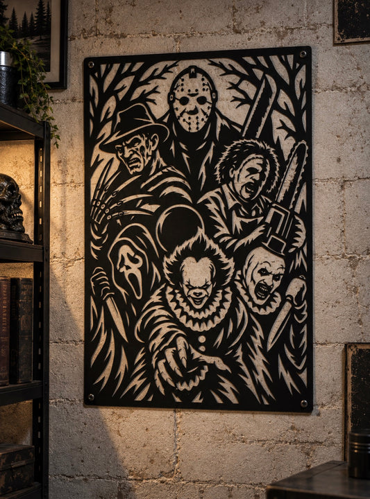 Horror Metal Poster