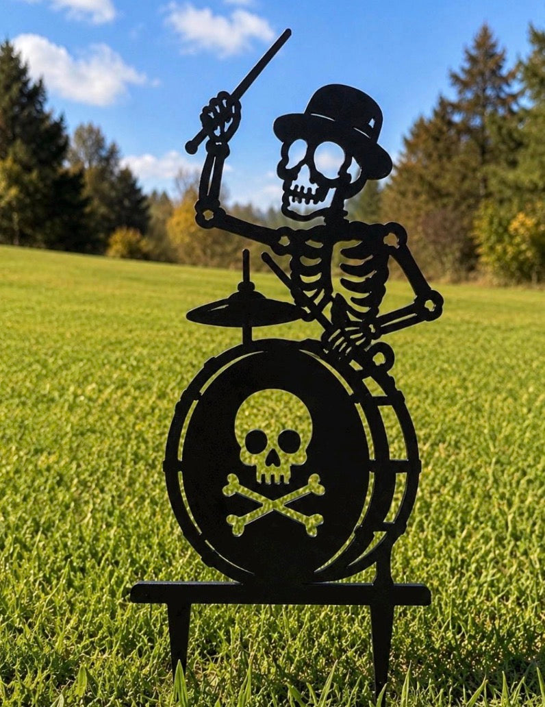 Skeleton Metal Band