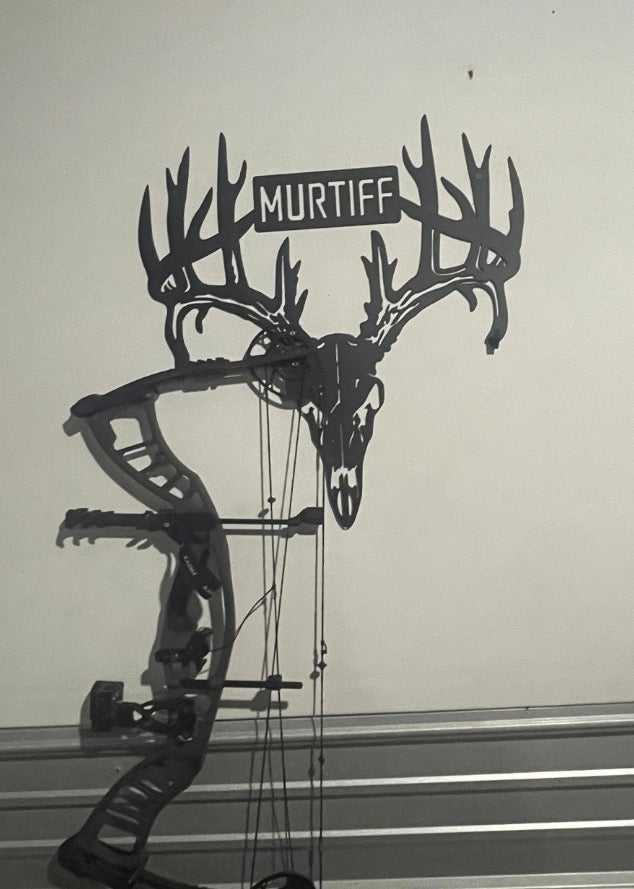 Custom Metal Bow Holder