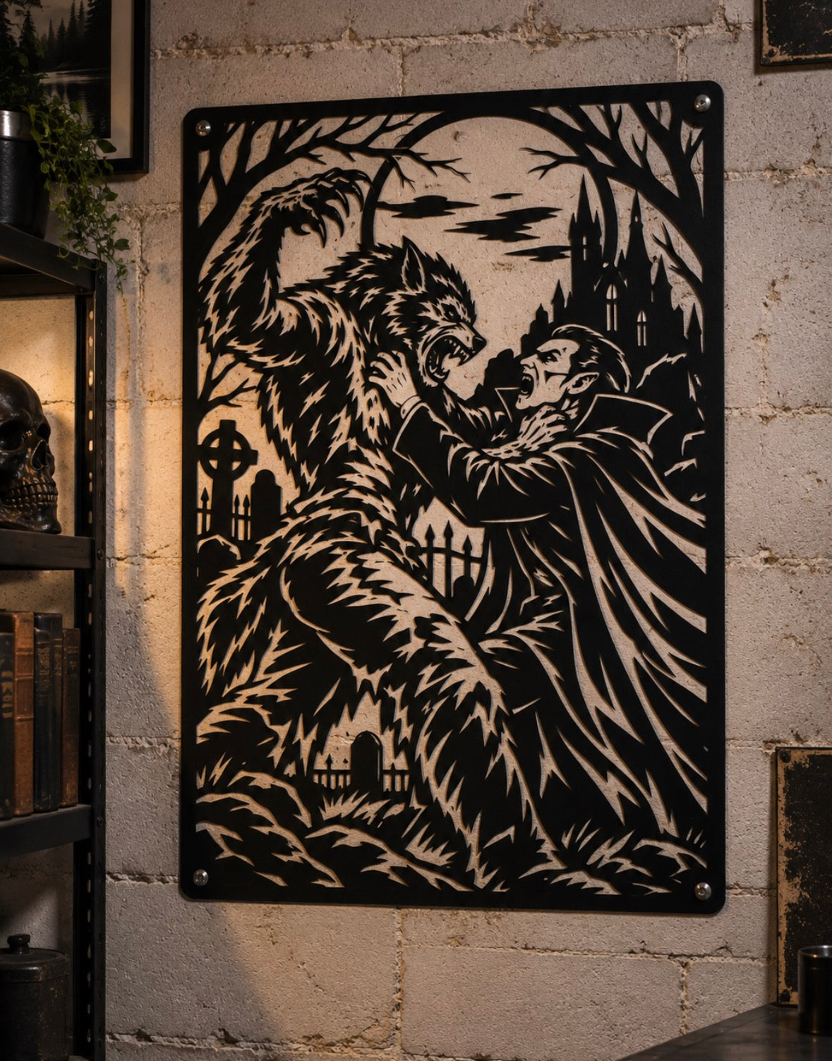 Horror Metal Poster