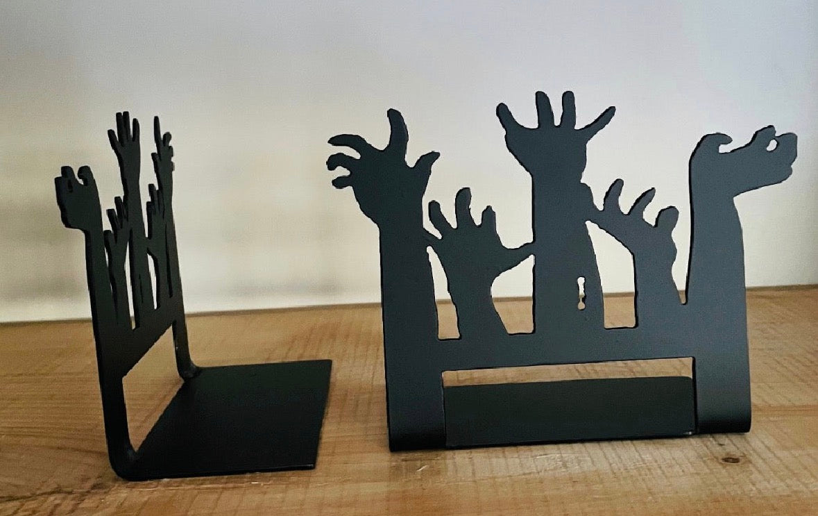 Zombie Hand Bookends