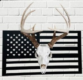 Custom European Mount American Flag Bow Holder