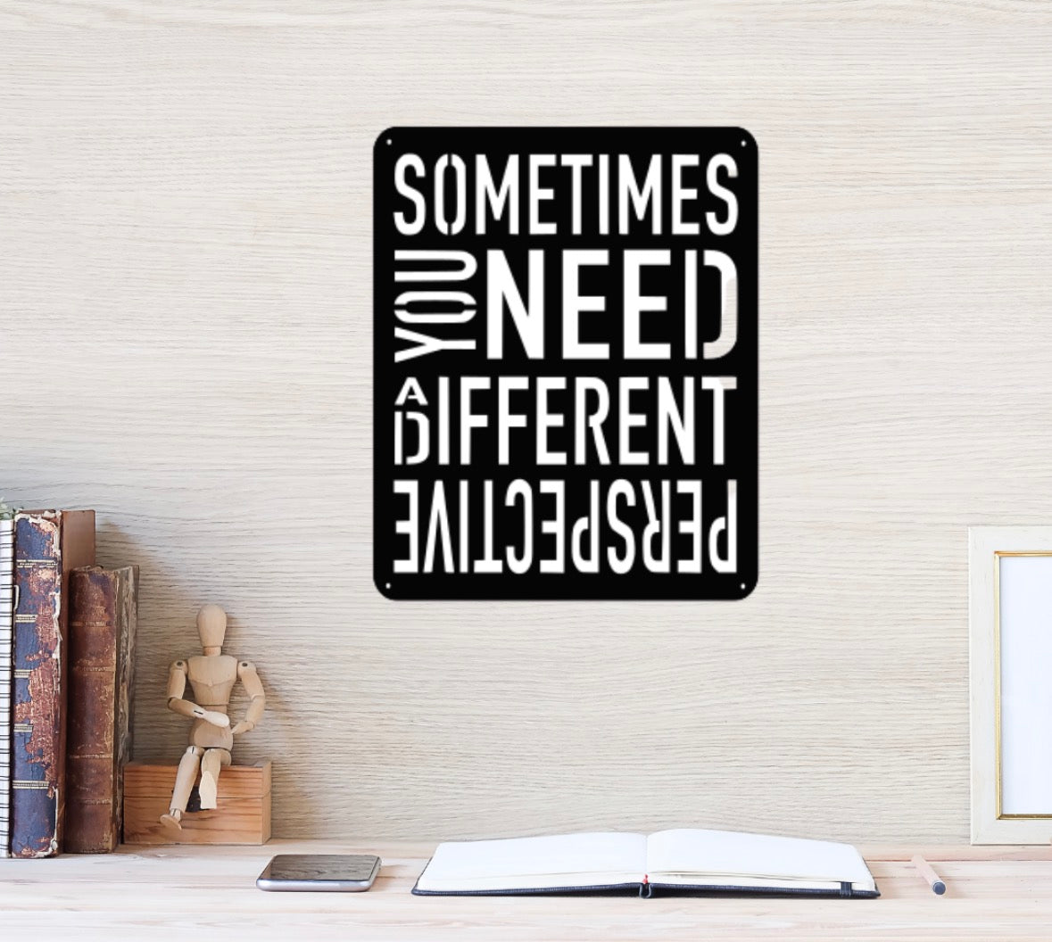 Perspective Wall Sign