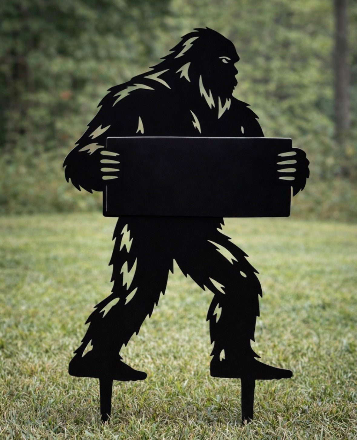 Custom Big Foot Yard Stake