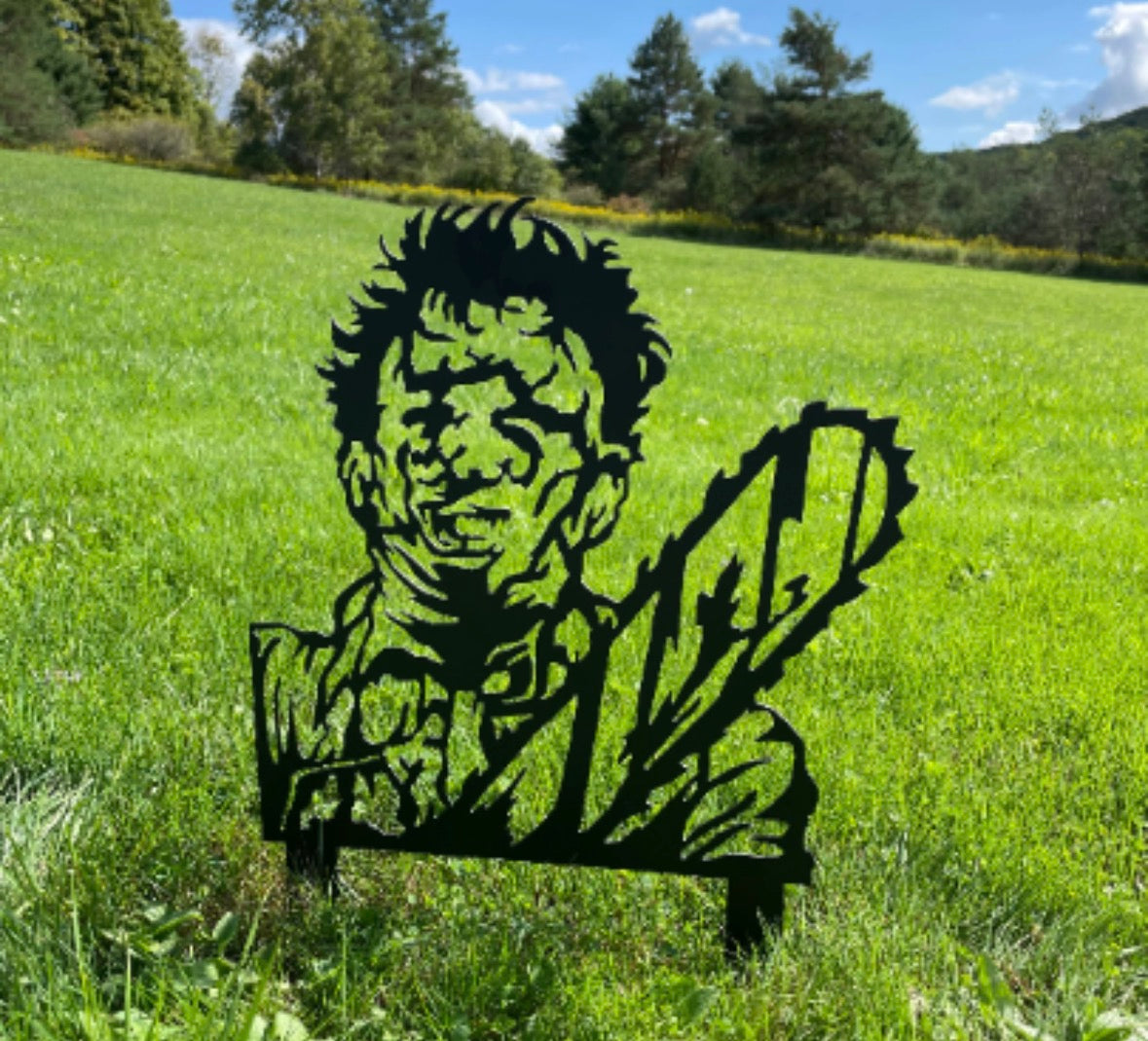Leatherface Yard Stake