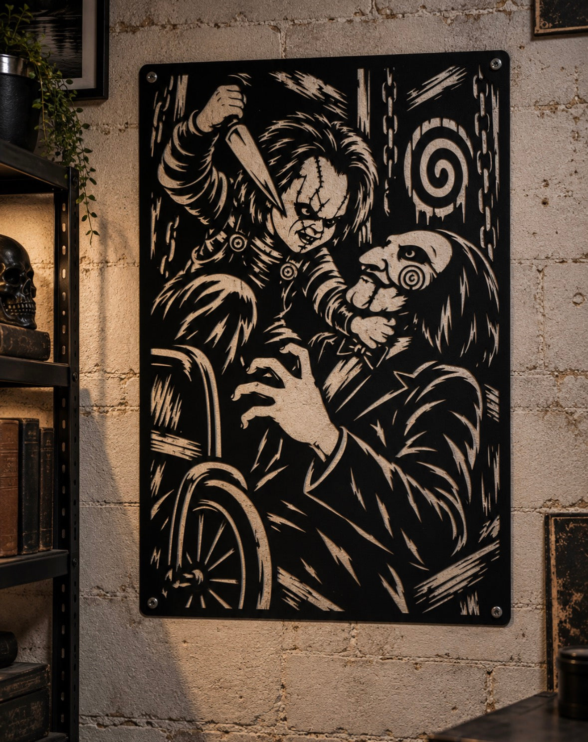 Horror Metal Poster