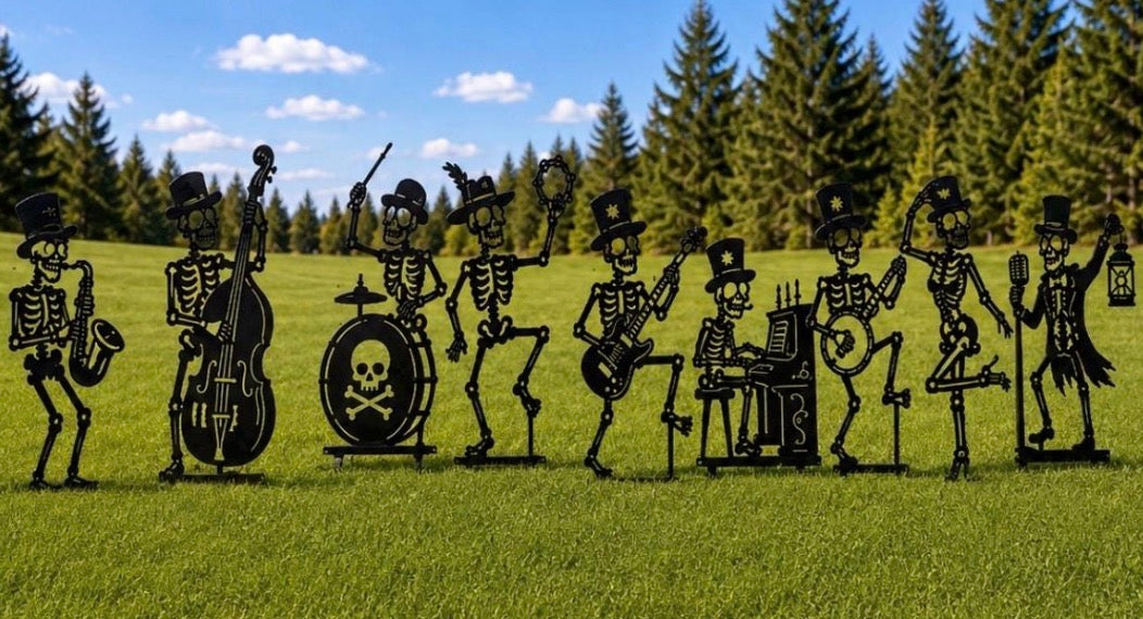 Skeleton Metal Band