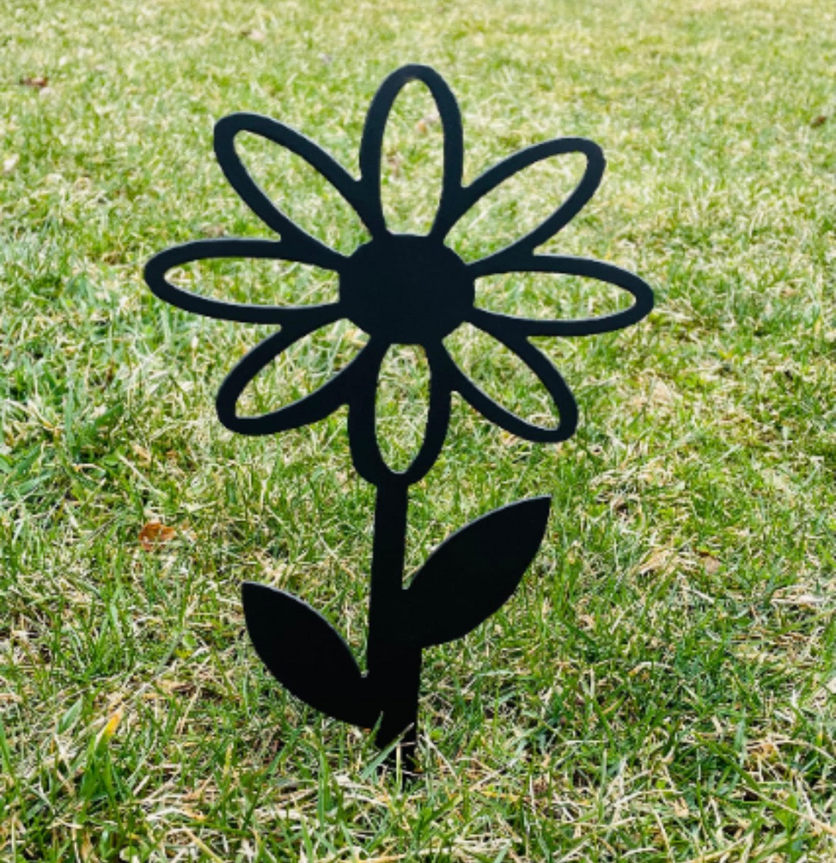 Metal Flower Stake