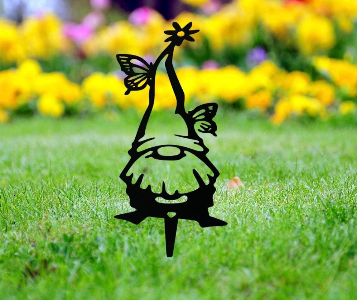 Gnome Yard Stake