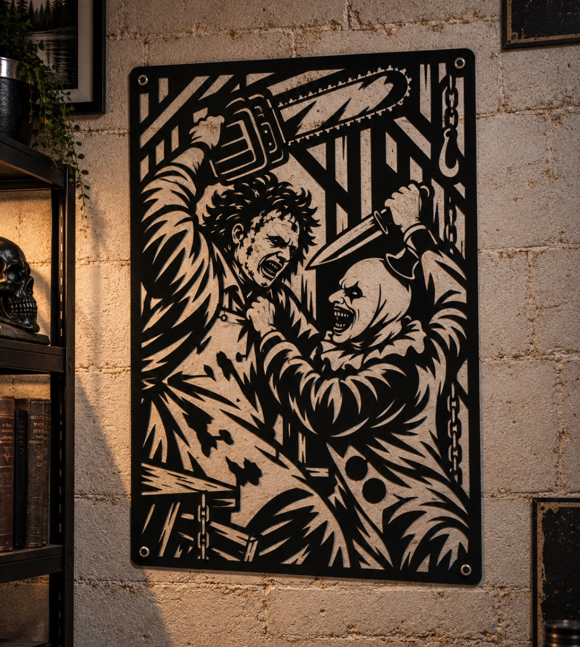 Horror Metal Poster