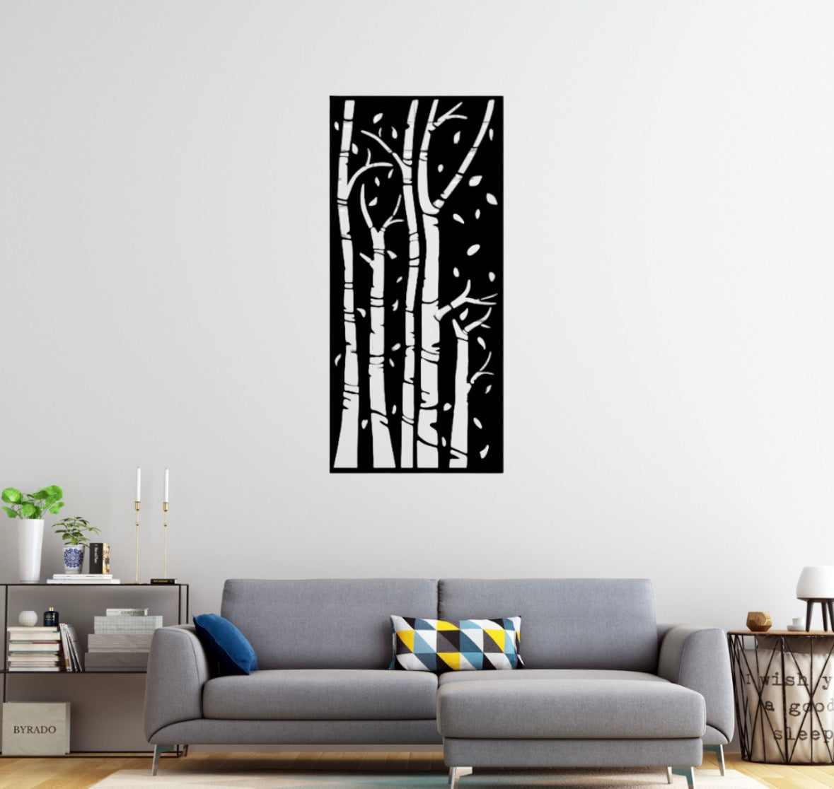 Tree Wall Art (Dark)