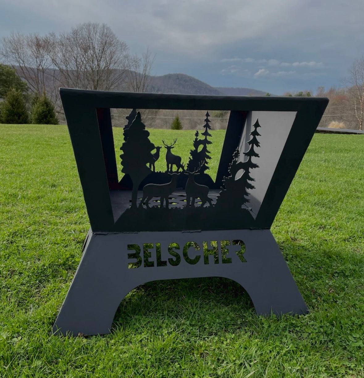 Custom Square Fire Pit