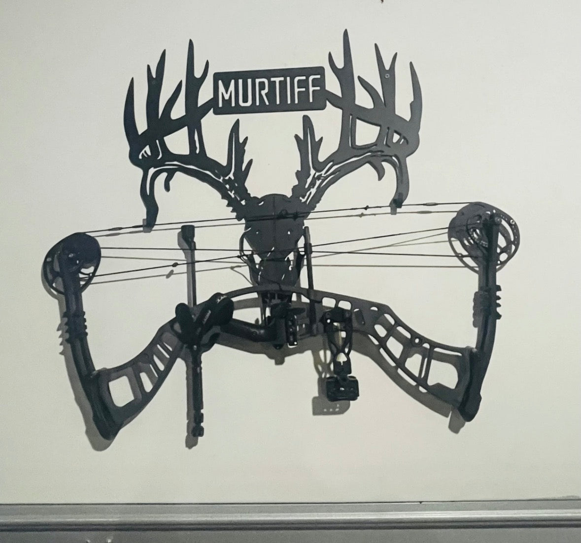 Custom Metal Bow Holder