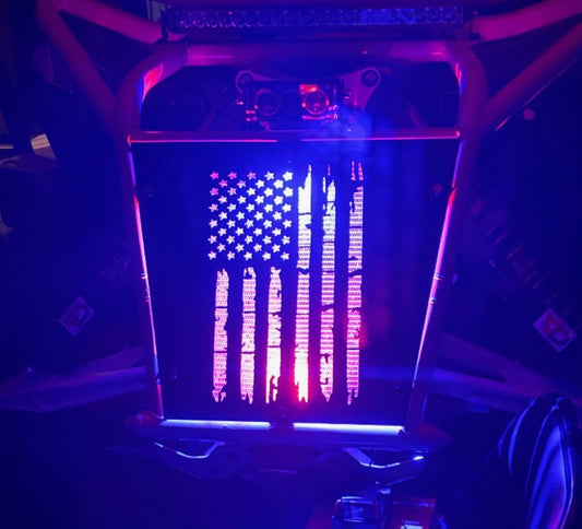 UTV Flag Grill