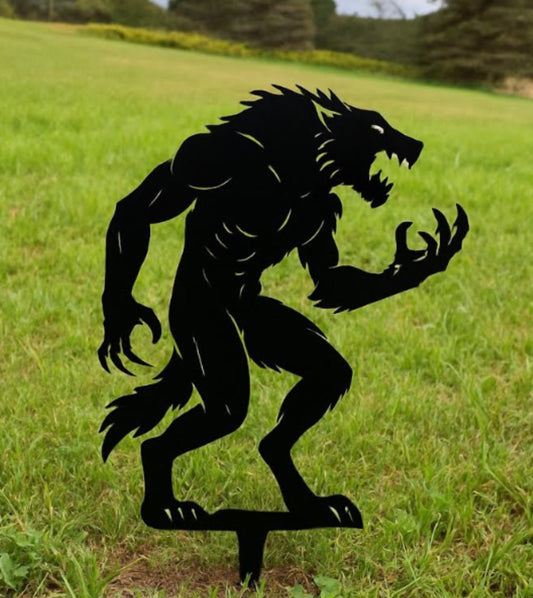 Lycan, Metal Werewolf Yard Stake