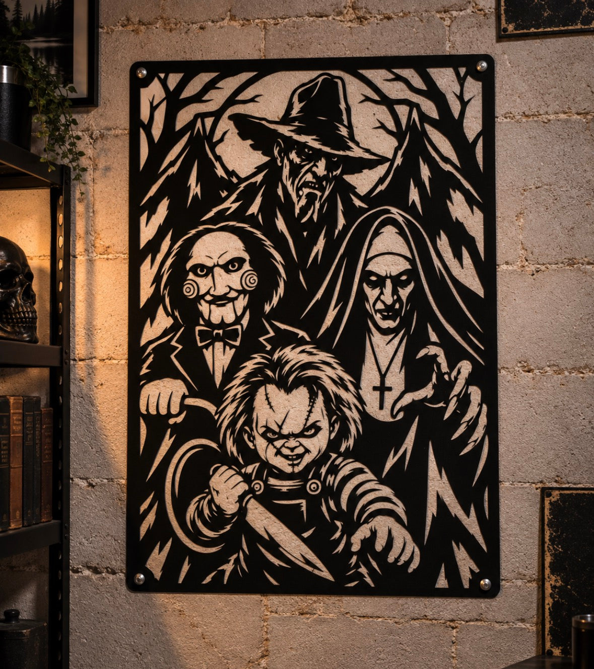 Horror Metal Poster