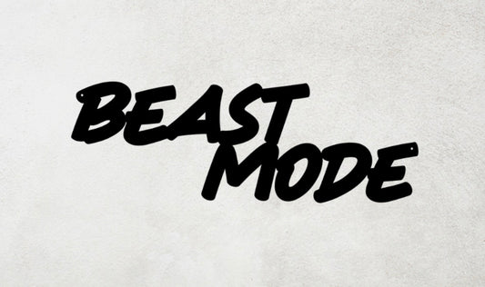 Beast Mode Wall Art